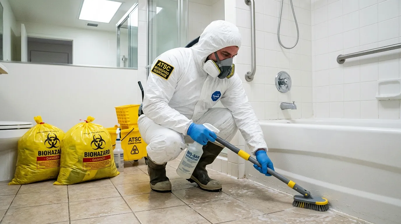 Decontamination equipment deployed for Blood Cleanup in Brevard